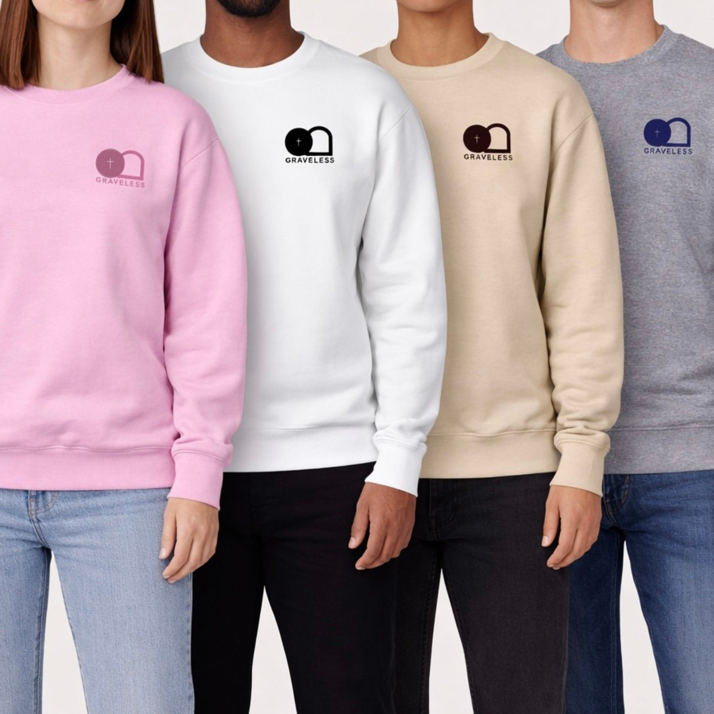 The Resurrection Sweatshirt - Minimal Signature