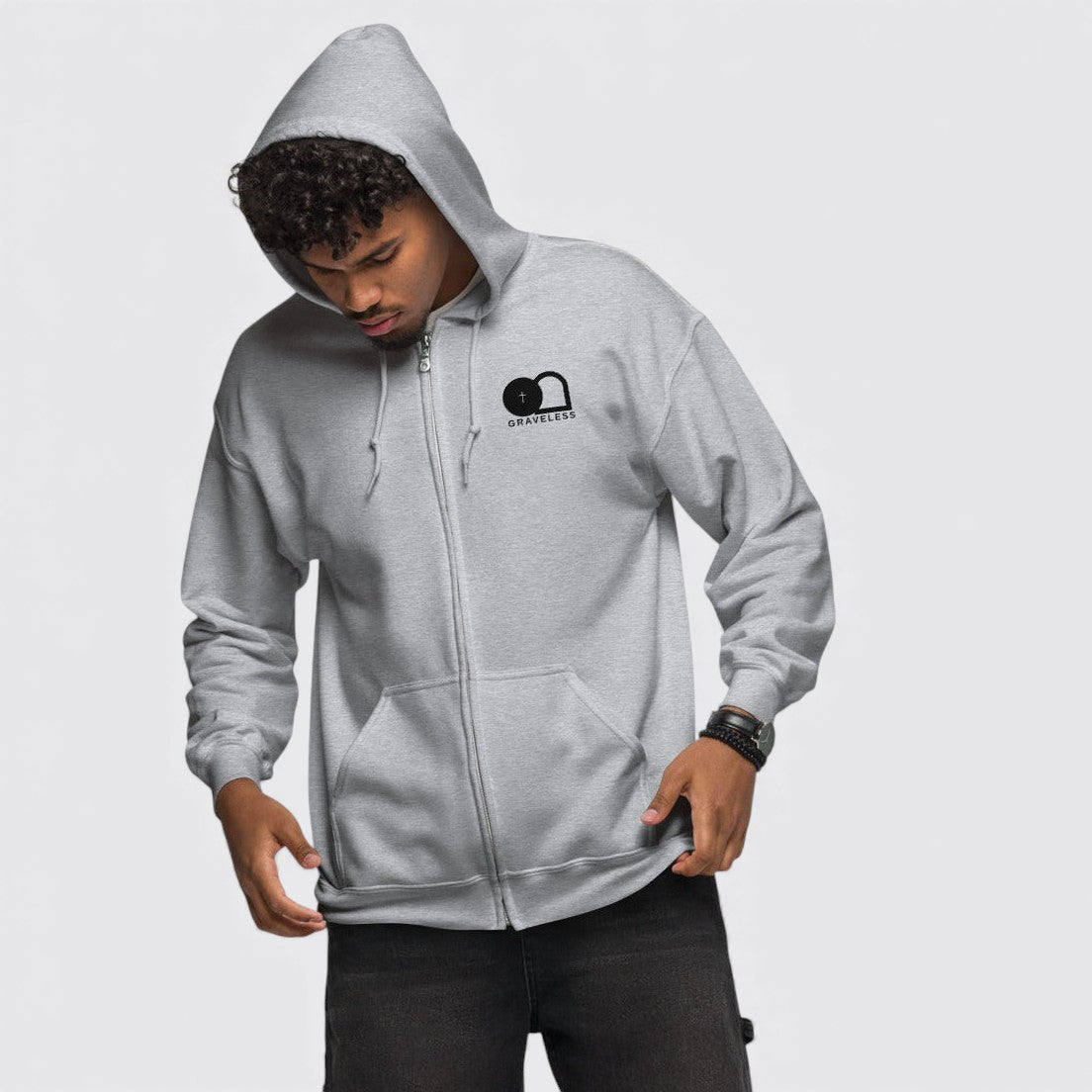 The Resurrection Zip Signature Hoodie – GravelessWorld